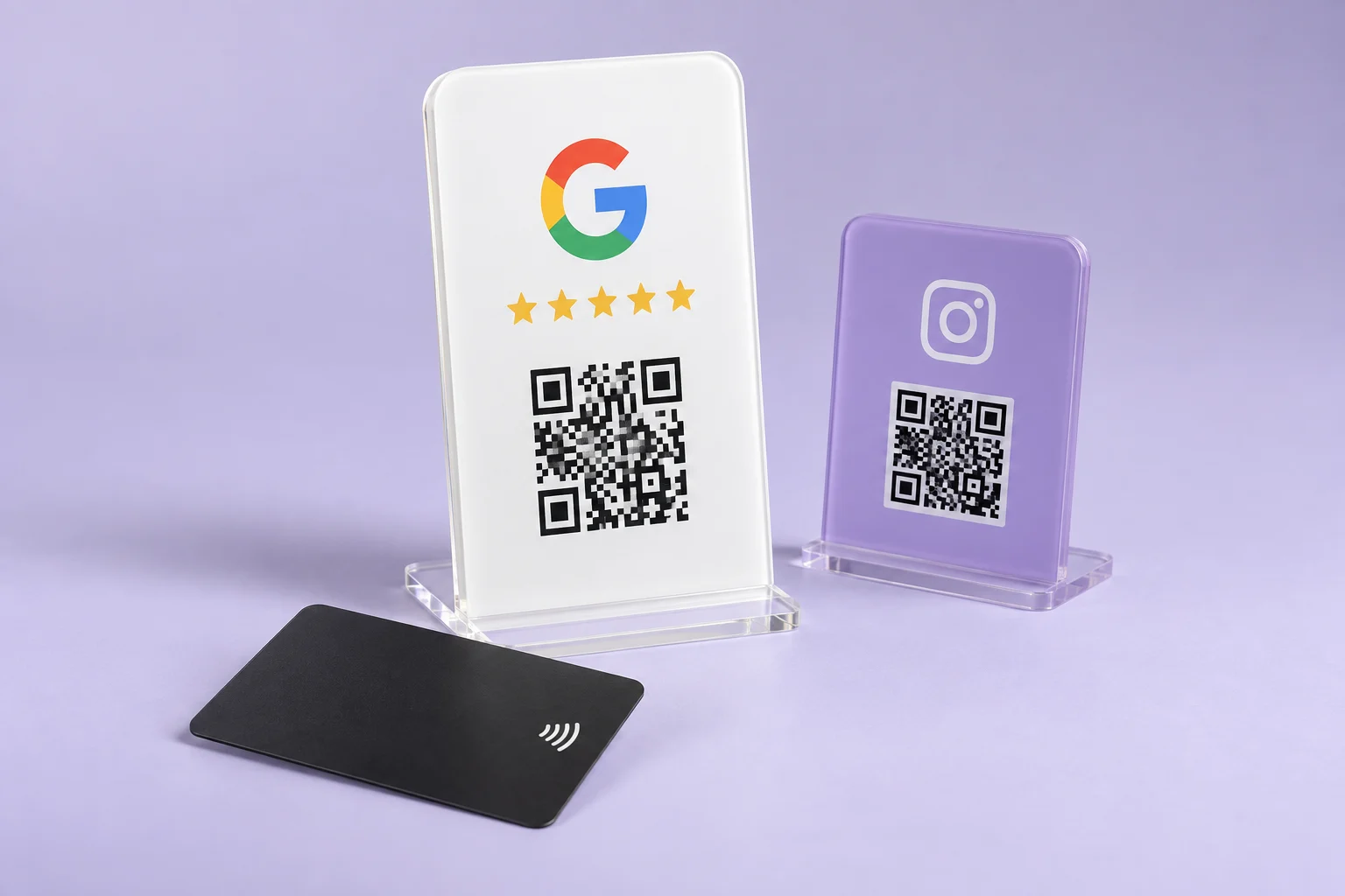 Custom Business QR Stand